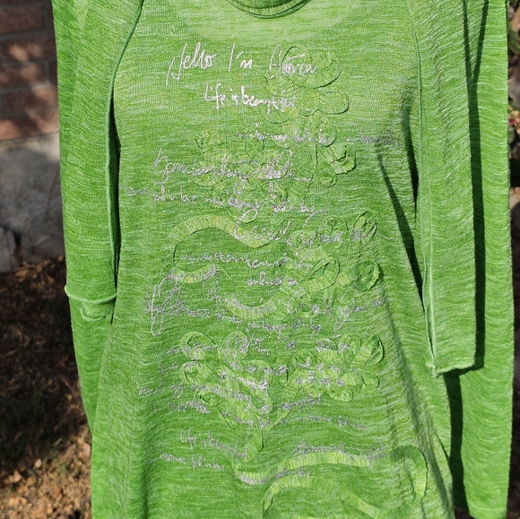 3pc. Marble tunic top set - Picture 2 of 6